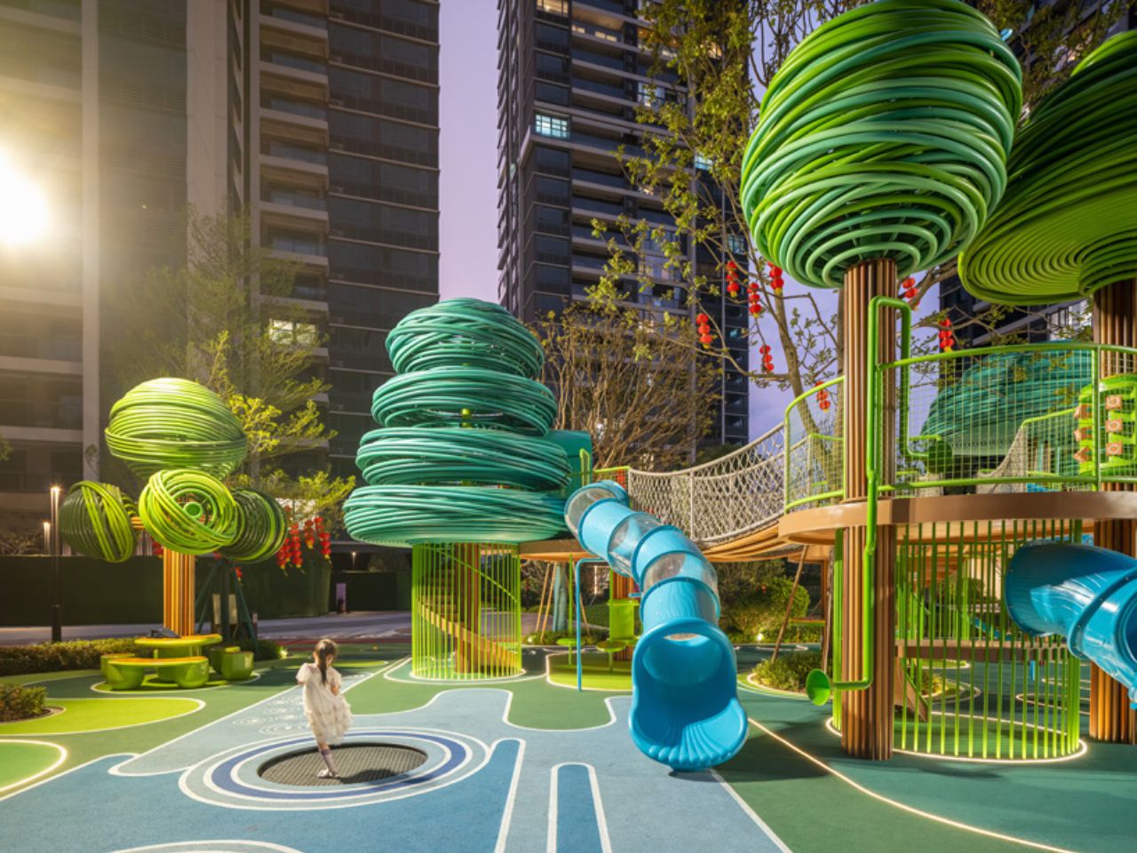 Wired Scape，Natural inspiration，urban public，Community interaction，Guangzhou，