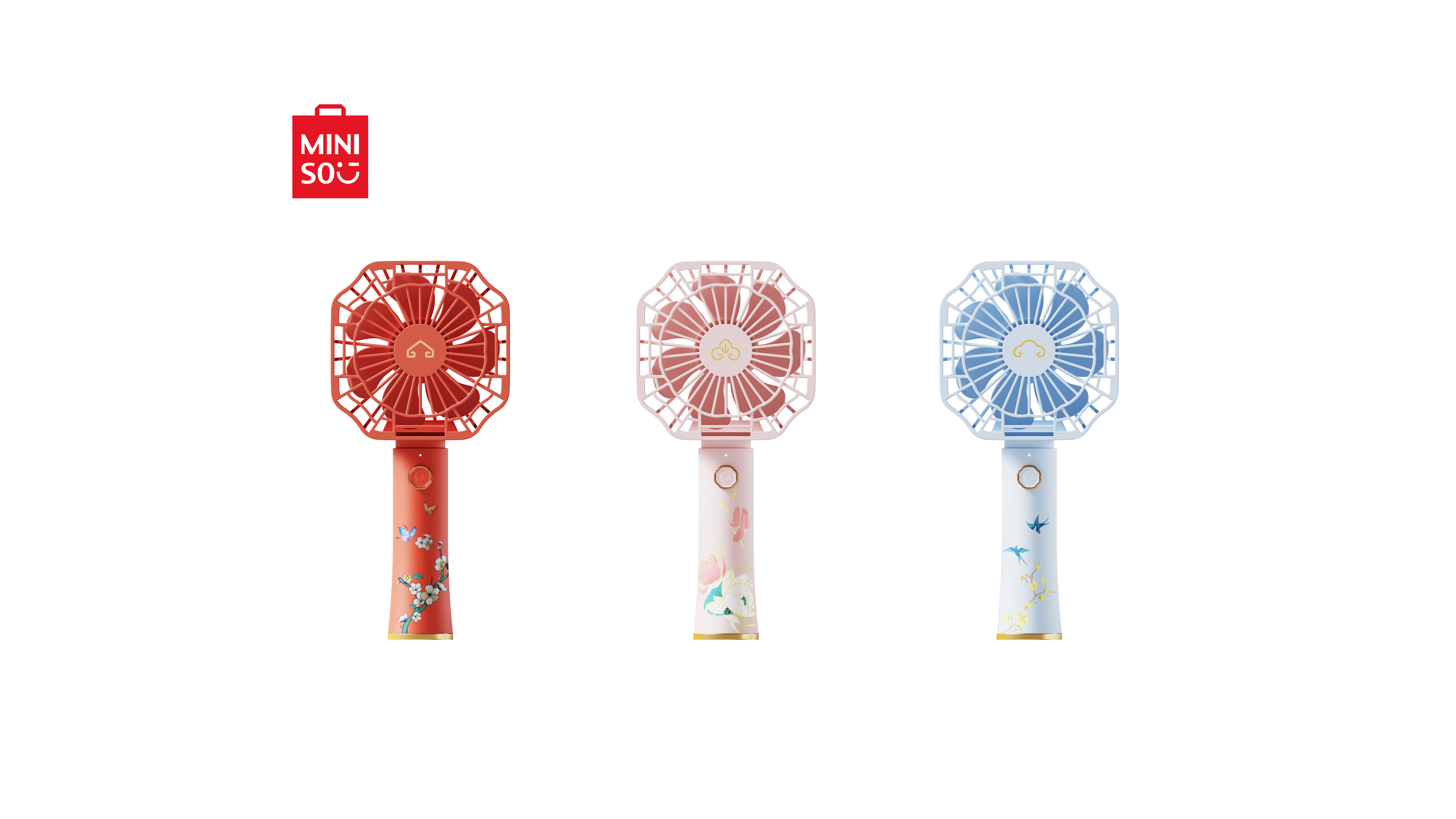 Handheld fan，Fan，hold，MINISO，SCREEN，National style，Imperial palace culture，