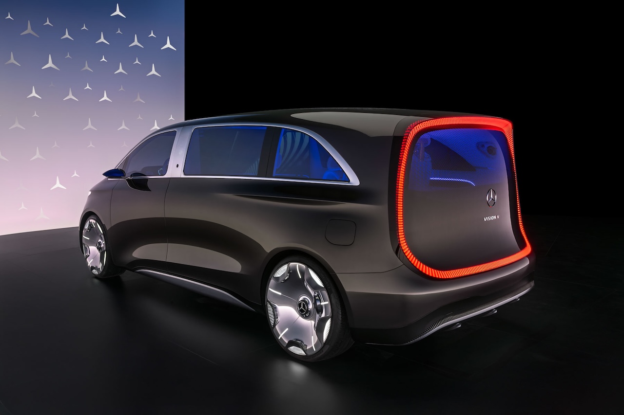 Benz，Vision V，Limousine，Future travel，VAN.EA，