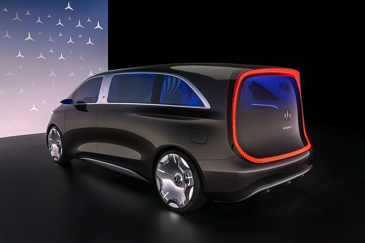 Benz，Vision V，Limousine，Future travel，VAN.EA，