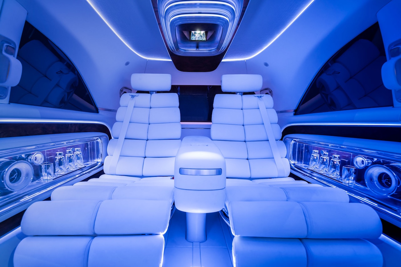 Benz，Vision V，Limousine，Future travel，VAN.EA，