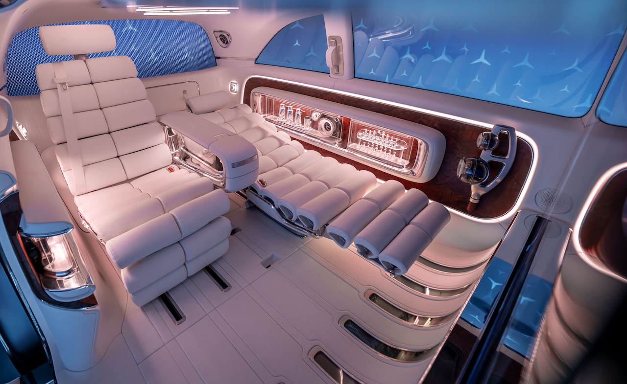 Benz，Vision V，Limousine，Future travel，VAN.EA，