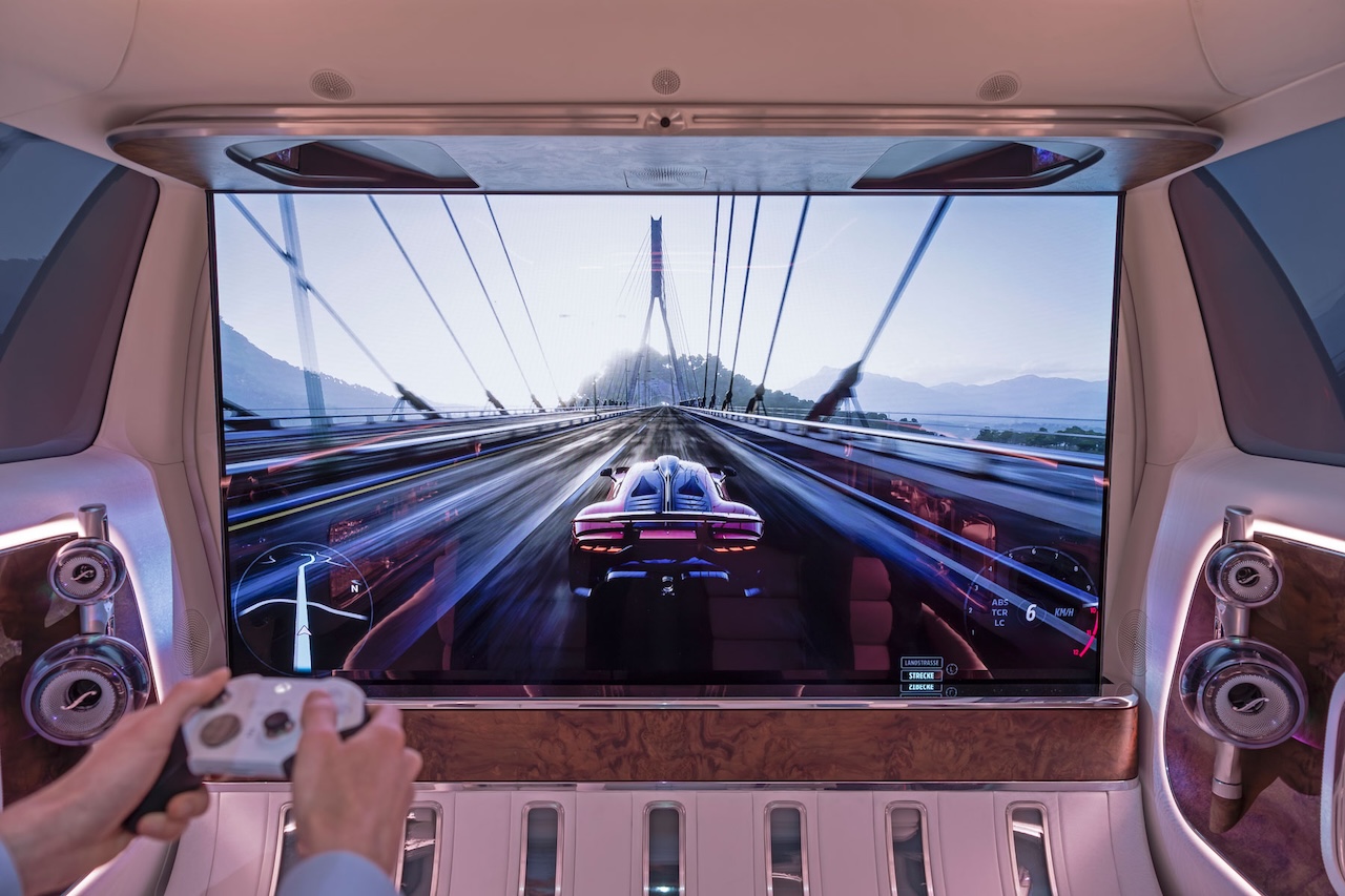 Benz，Vision V，Limousine，Future travel，VAN.EA，