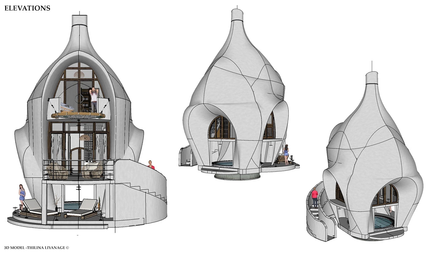 Forest House ，Forest Cabin，Architecture，environmental design，