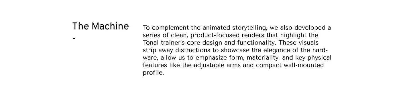 Tonal，Fitness tools，Trainer，artificial intelligence，