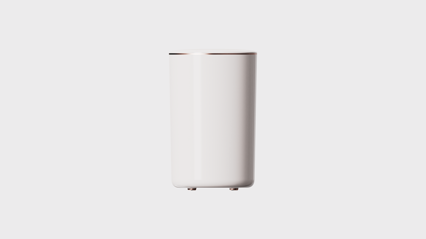 trash can，intelligence，science and technology，Cream wind，Uncover，