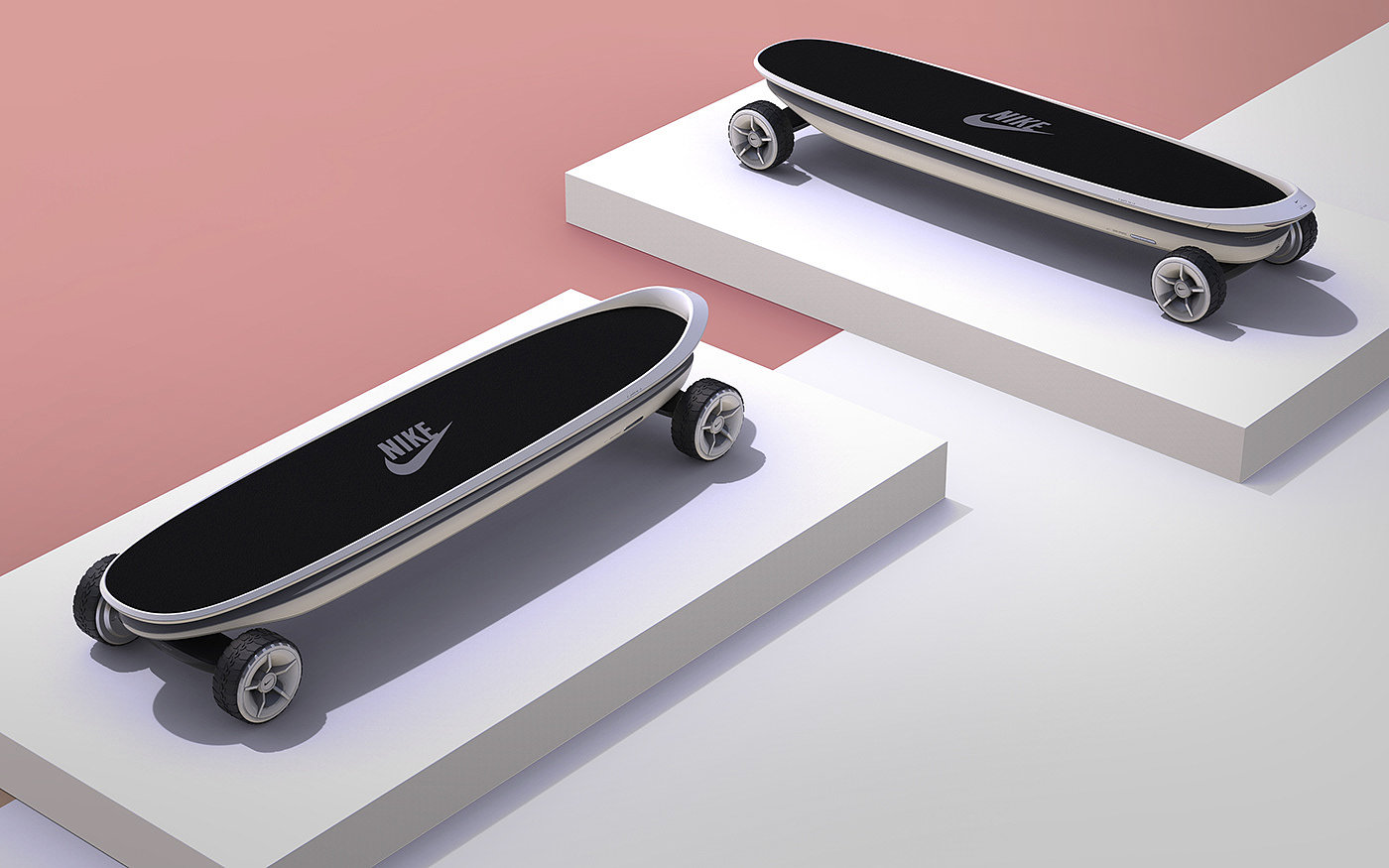 charge，Portable，conceptual design，Scooter，Cruiser Board，nike，Electric skateboard，