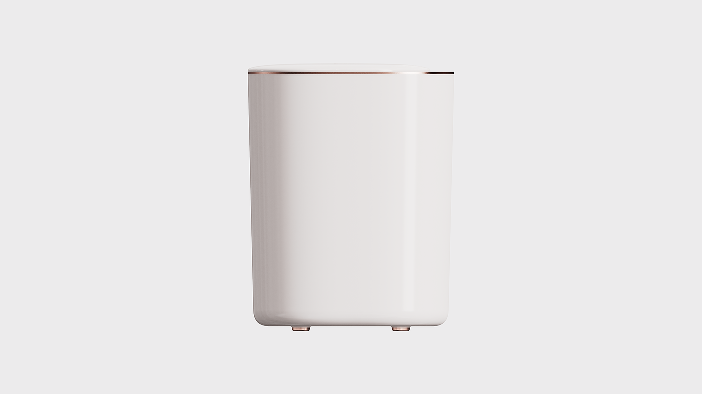 trash can，intelligence，science and technology，Cream wind，Uncover，