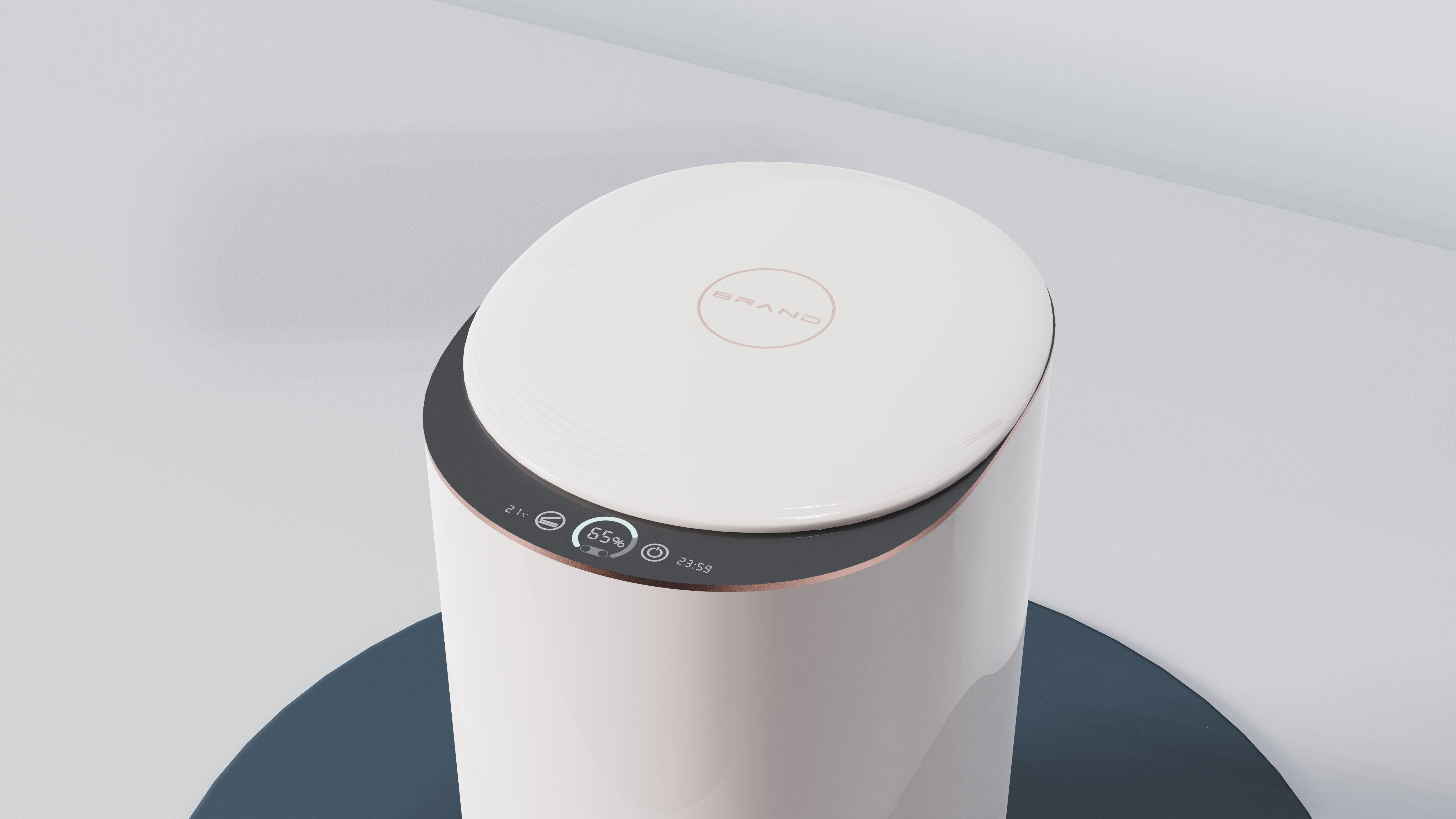 trash can，intelligence，science and technology，Cream wind，Uncover，