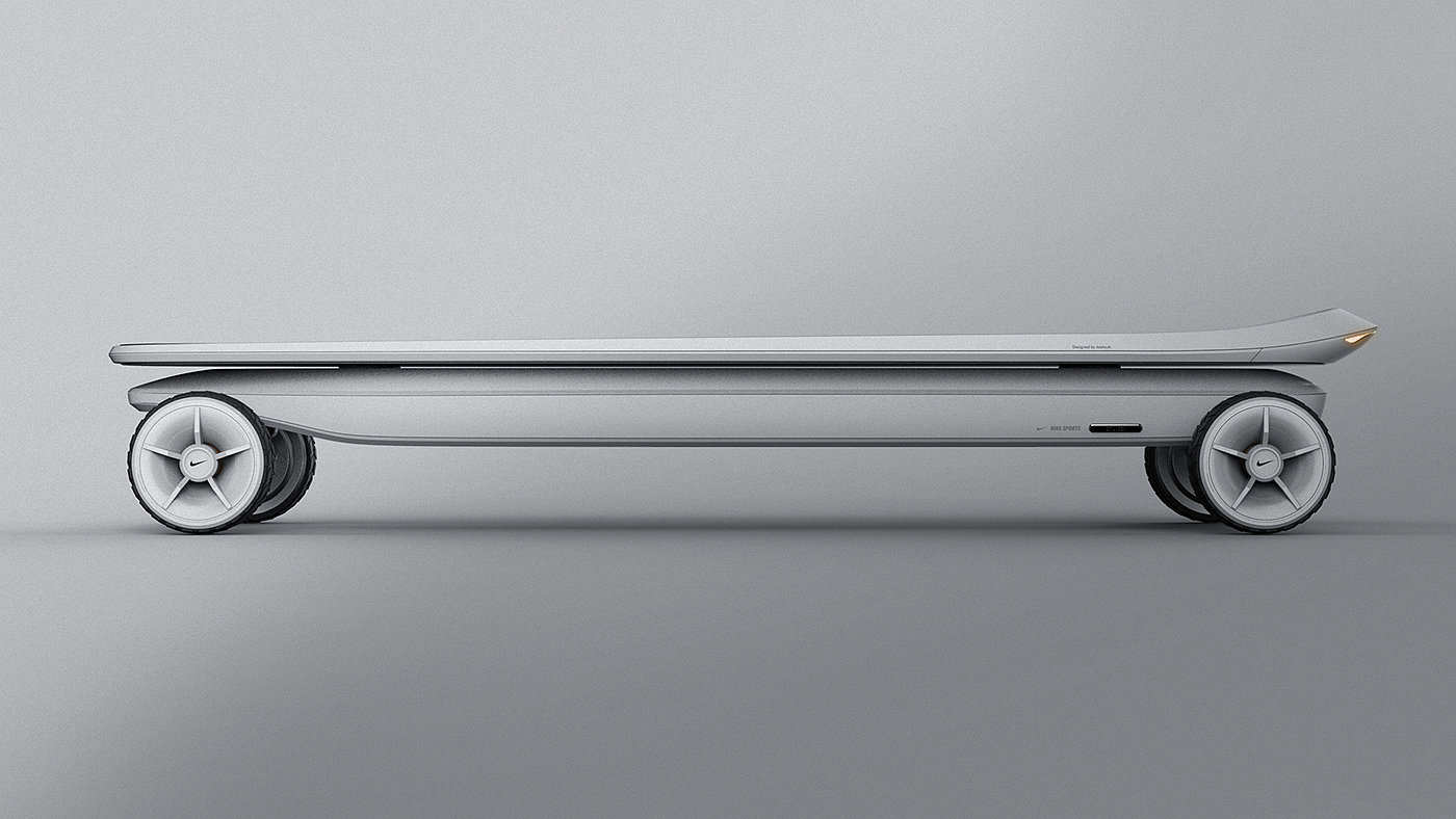 charge，Portable，conceptual design，Scooter，Cruiser Board，nike，Electric skateboard，