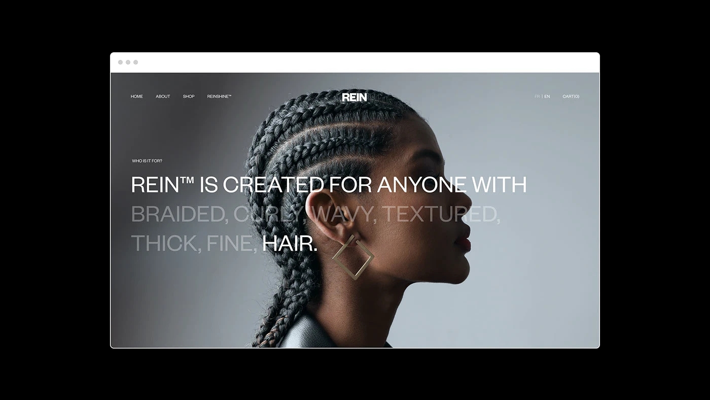 REIN，Hair Care Products，Brand design，Brand promotion，