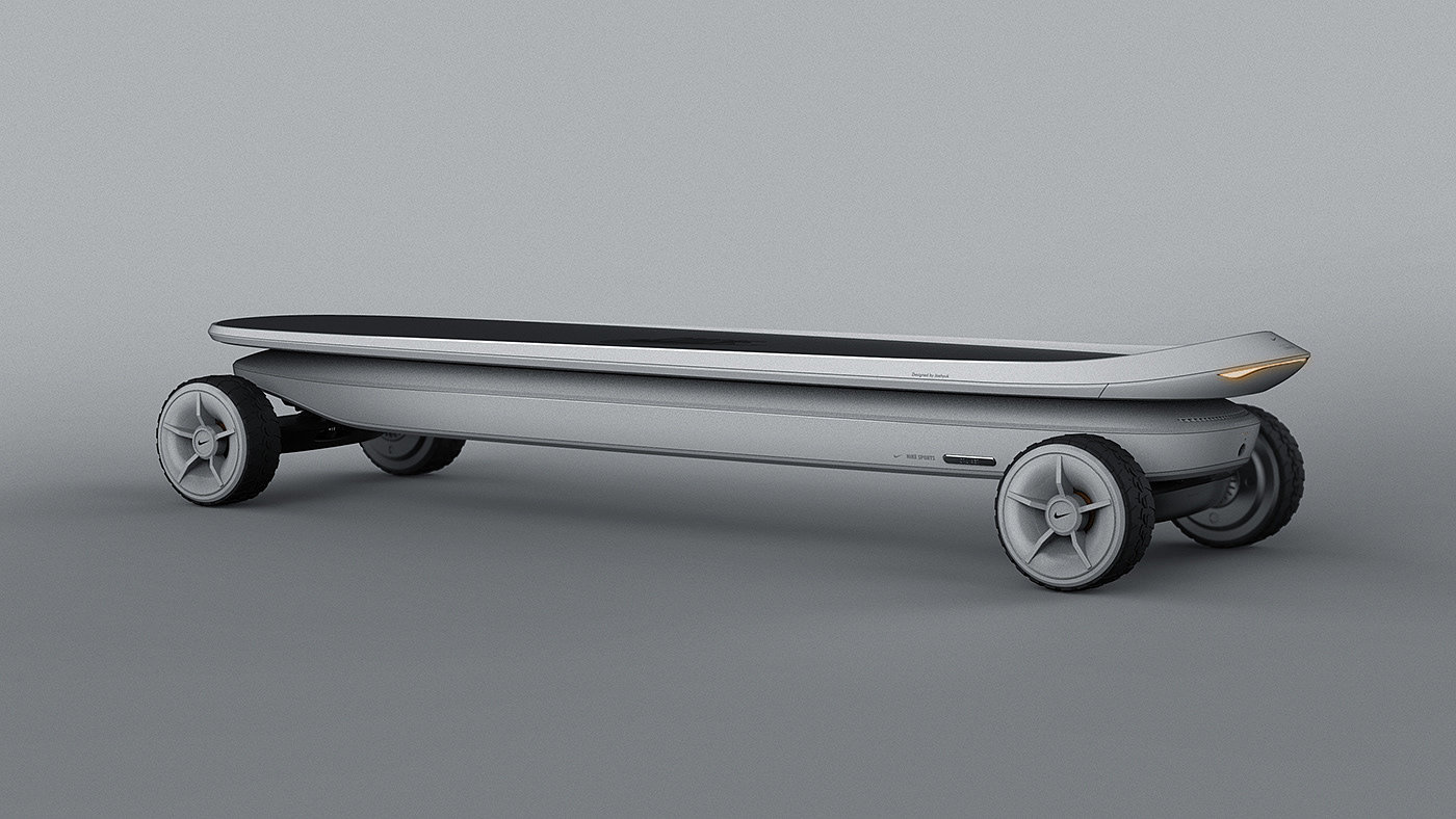 充电，便携，概念设计，滑板车，Cruiser Board，nike，电动滑板，