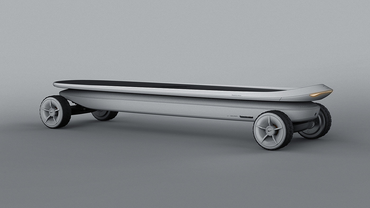 charge，Portable，conceptual design，Scooter，Cruiser Board，nike，Electric skateboard，