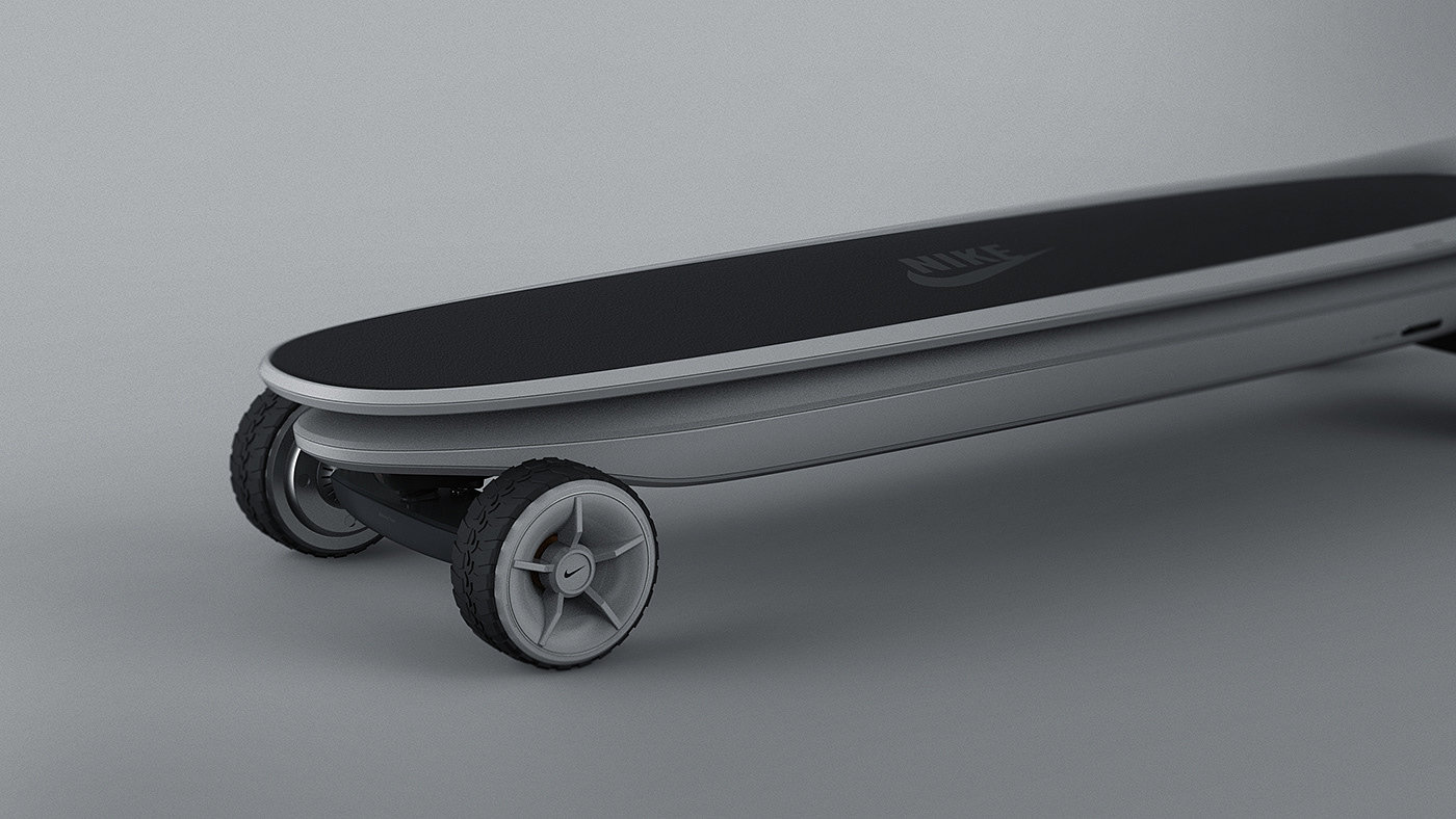 charge，Portable，conceptual design，Scooter，Cruiser Board，nike，Electric skateboard，