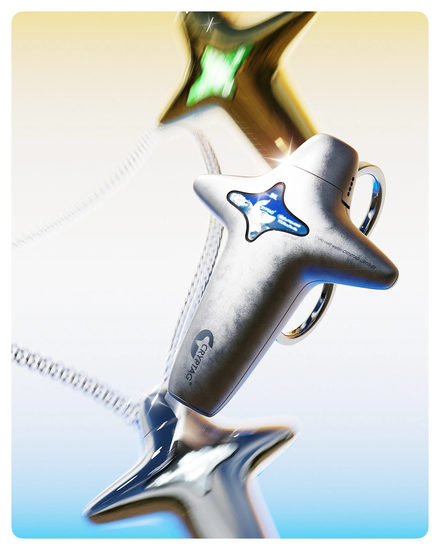 Cryptag，Cold Wallet，Digital，Electronic equipment，