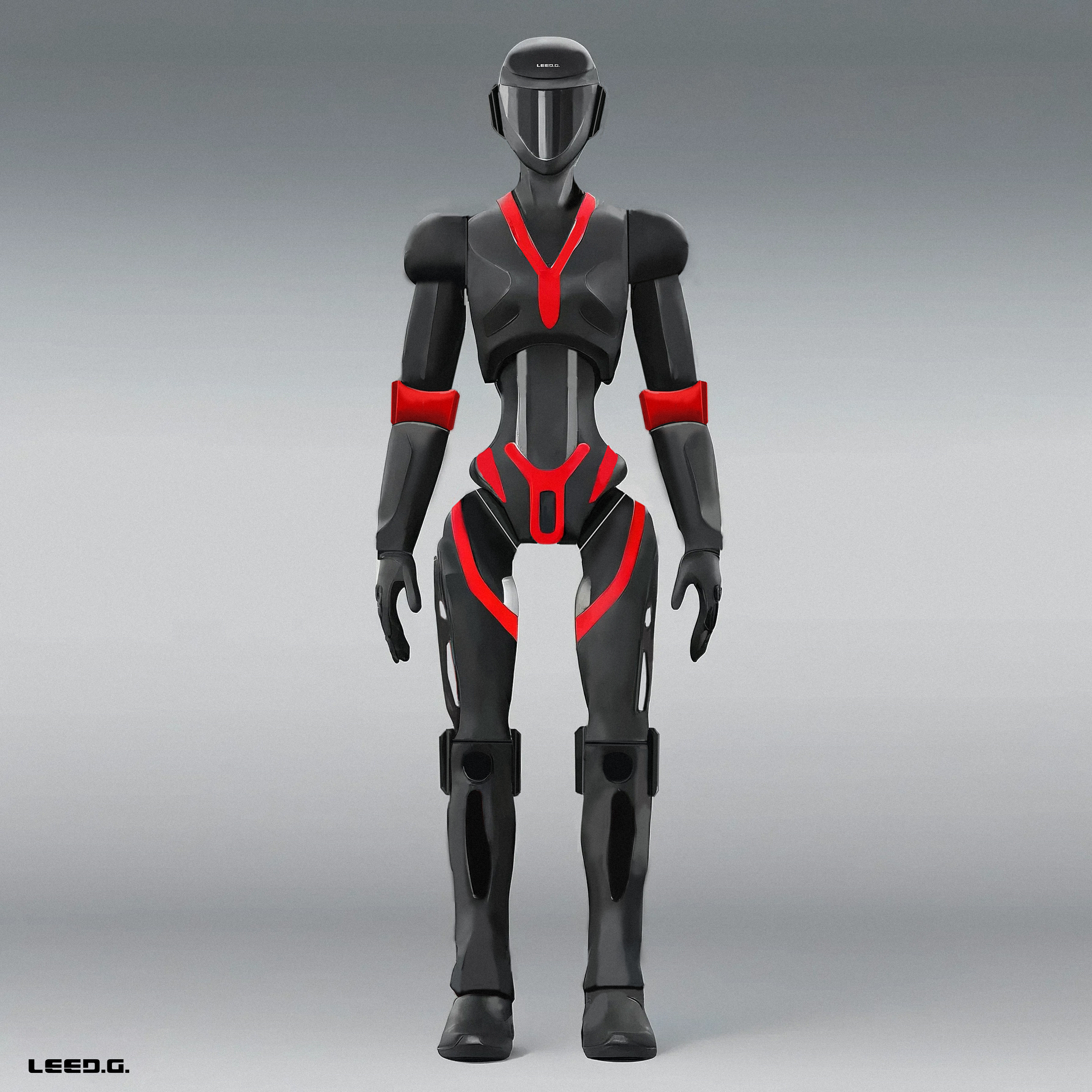 AIGC，AIGC-Aided Design，conceptual design，Humanoid robot，humanoid robot，2D renderings，