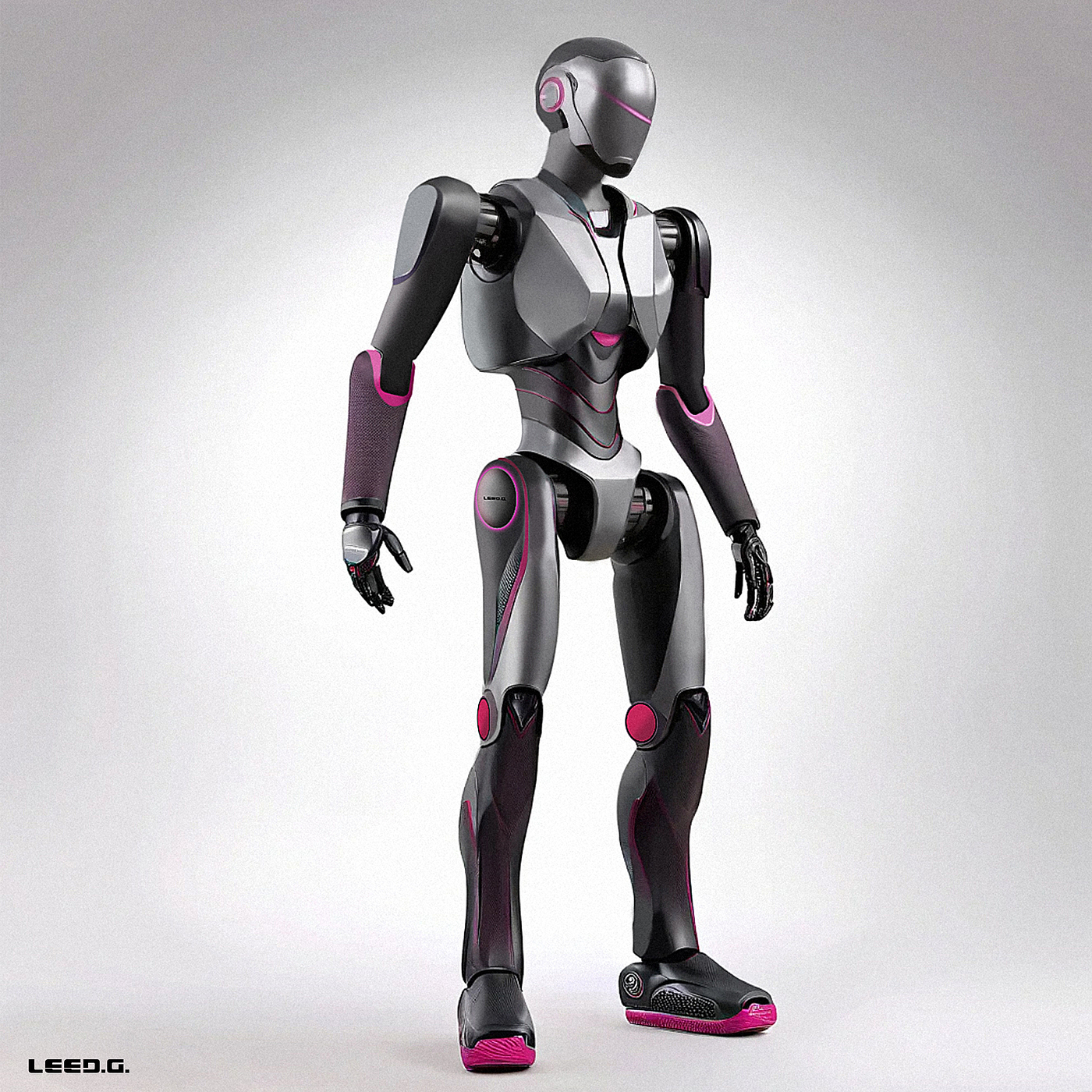 AIGC，AIGC-Aided Design，conceptual design，Humanoid robot，humanoid robot，2D renderings，