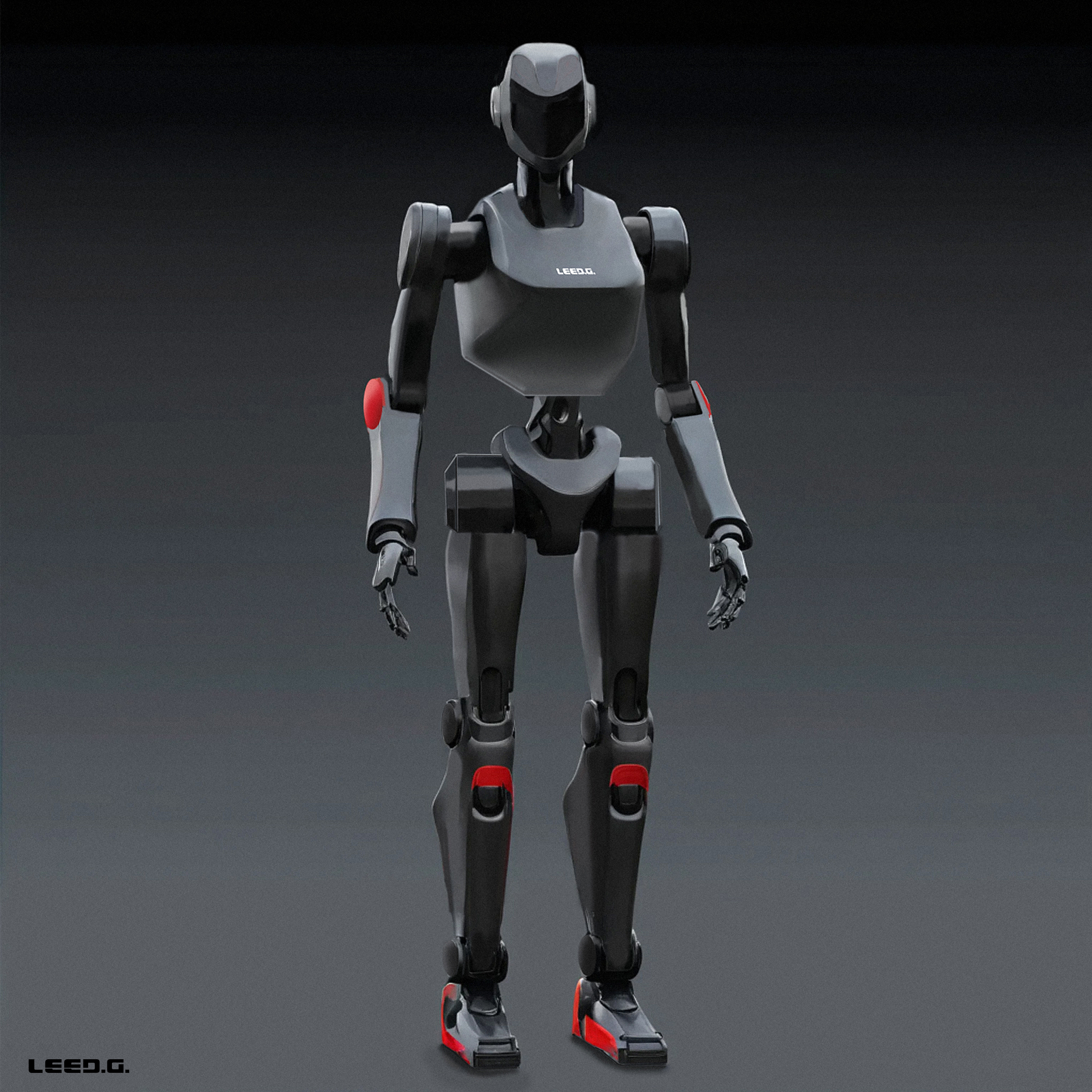 AIGC，AIGC-Aided Design，conceptual design，Humanoid robot，humanoid robot，2D renderings，