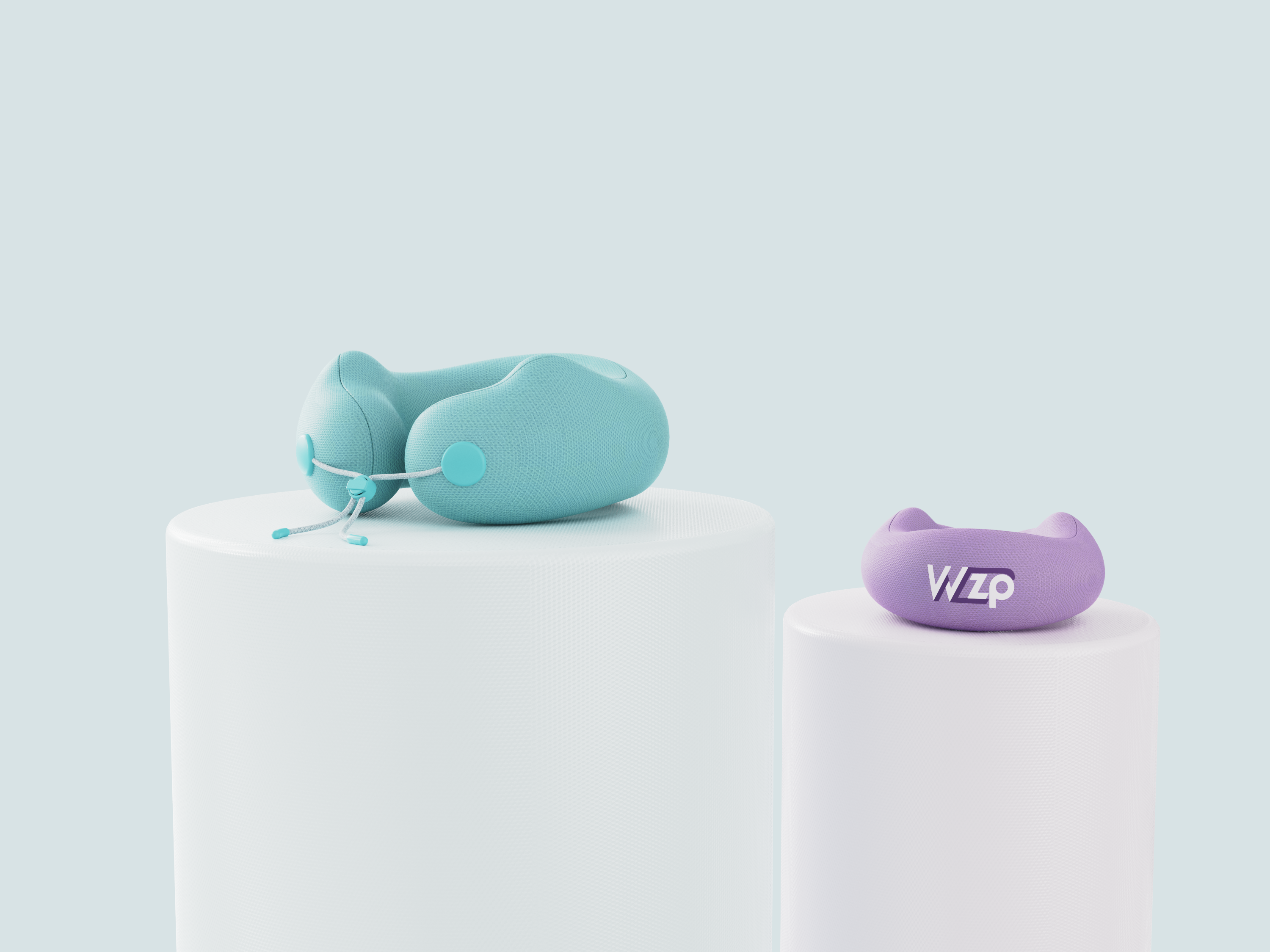 U-shaped pillow，Neck pillow，Bionics Design ，product design，Creative design，