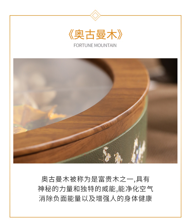 Living room ornaments，Furniture home，New Chinese style，Fruit box storage，tea，