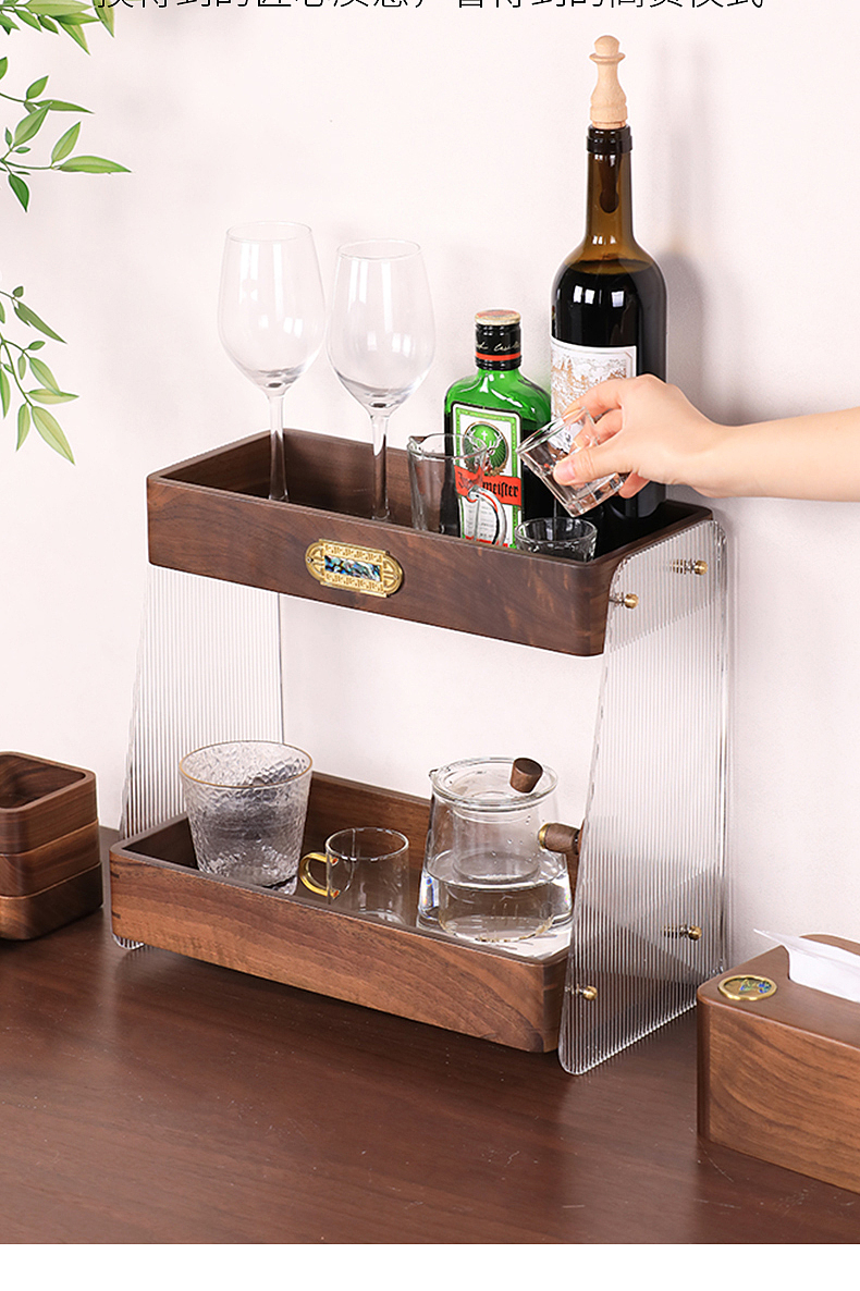 Receive，Home furniture，New Chinese style，Storage rack，solid wood，