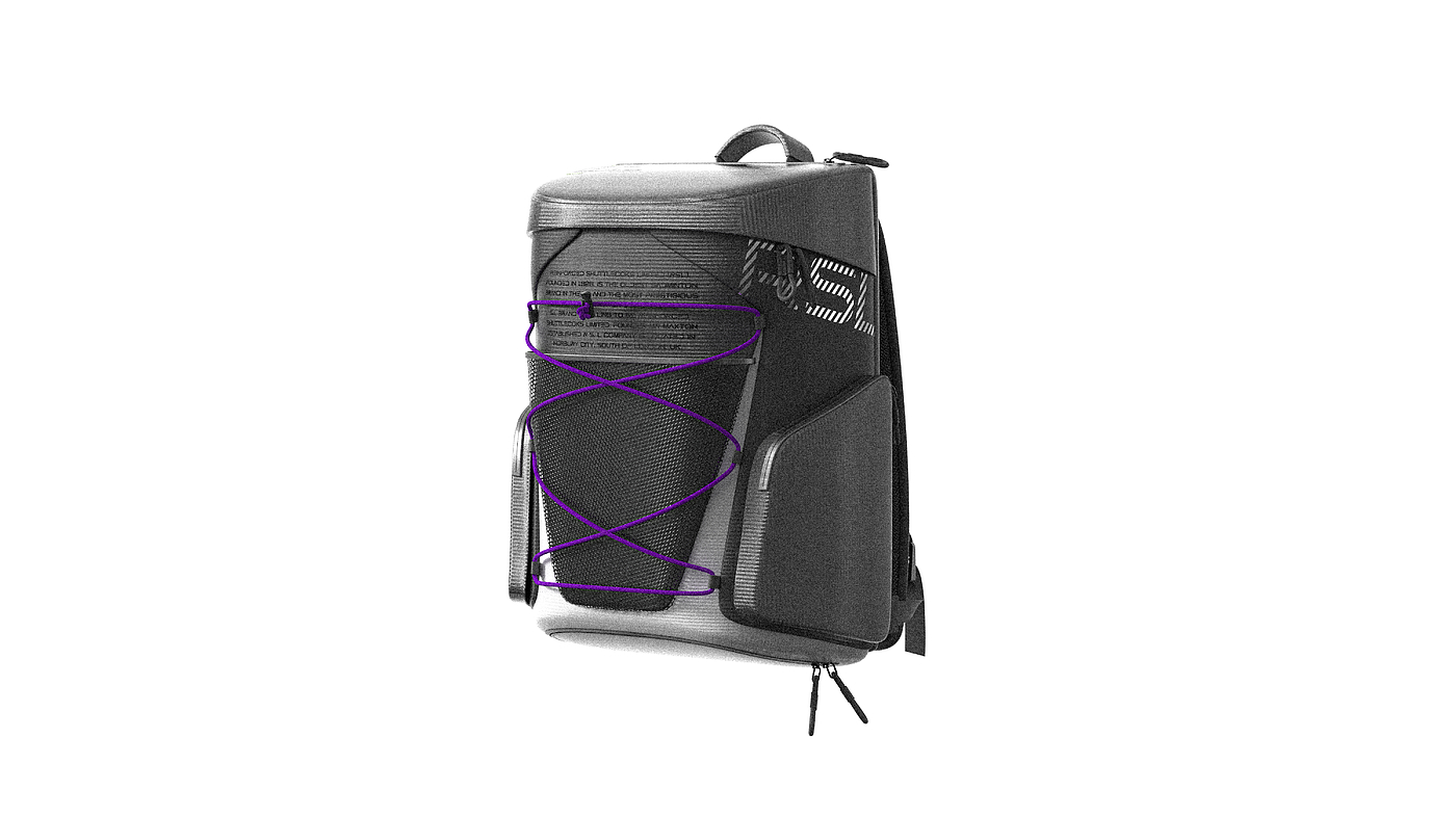 Inclined shoulder bag，