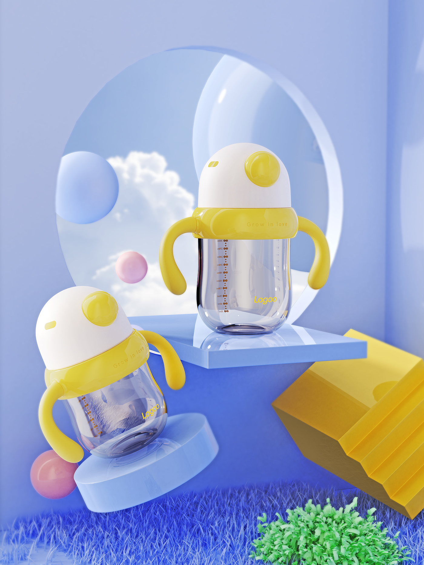 feeding bottle，Water cup，