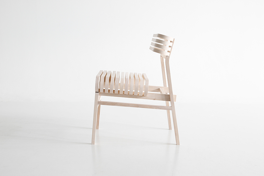 Renata，Lounge chair，椅子，灵感，木船，