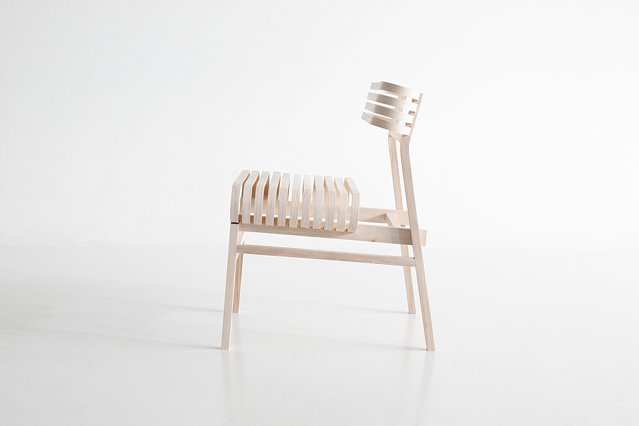 Renata，Lounge chair，Renata，chair，inspiration，Wooden boat，