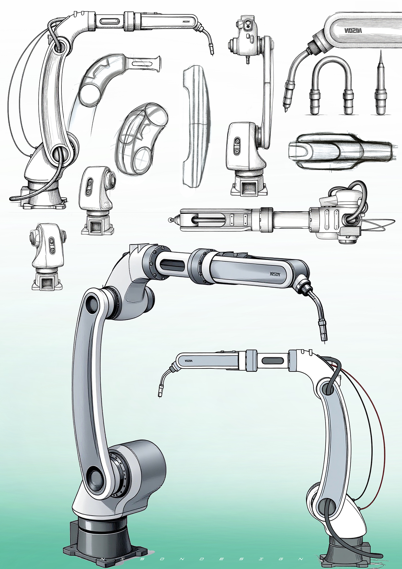 robot，industrial design，welding robot ，Humanoid robot，dexterous hand，