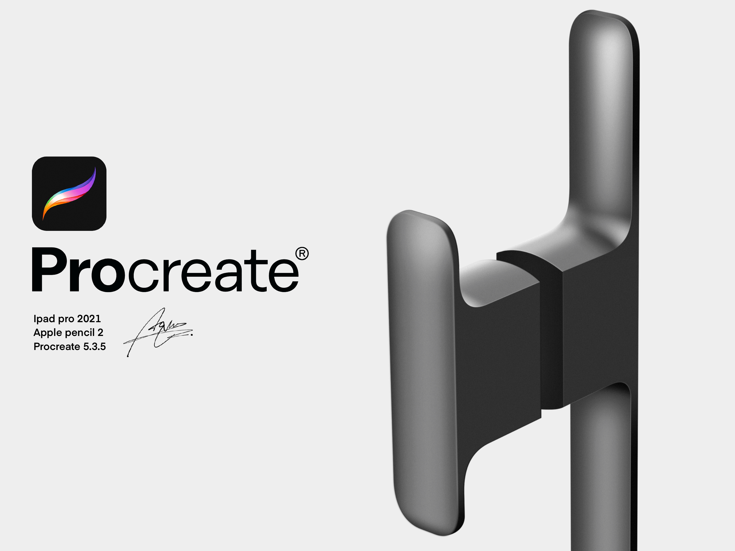 industrial design，Ubee ，Procreate，