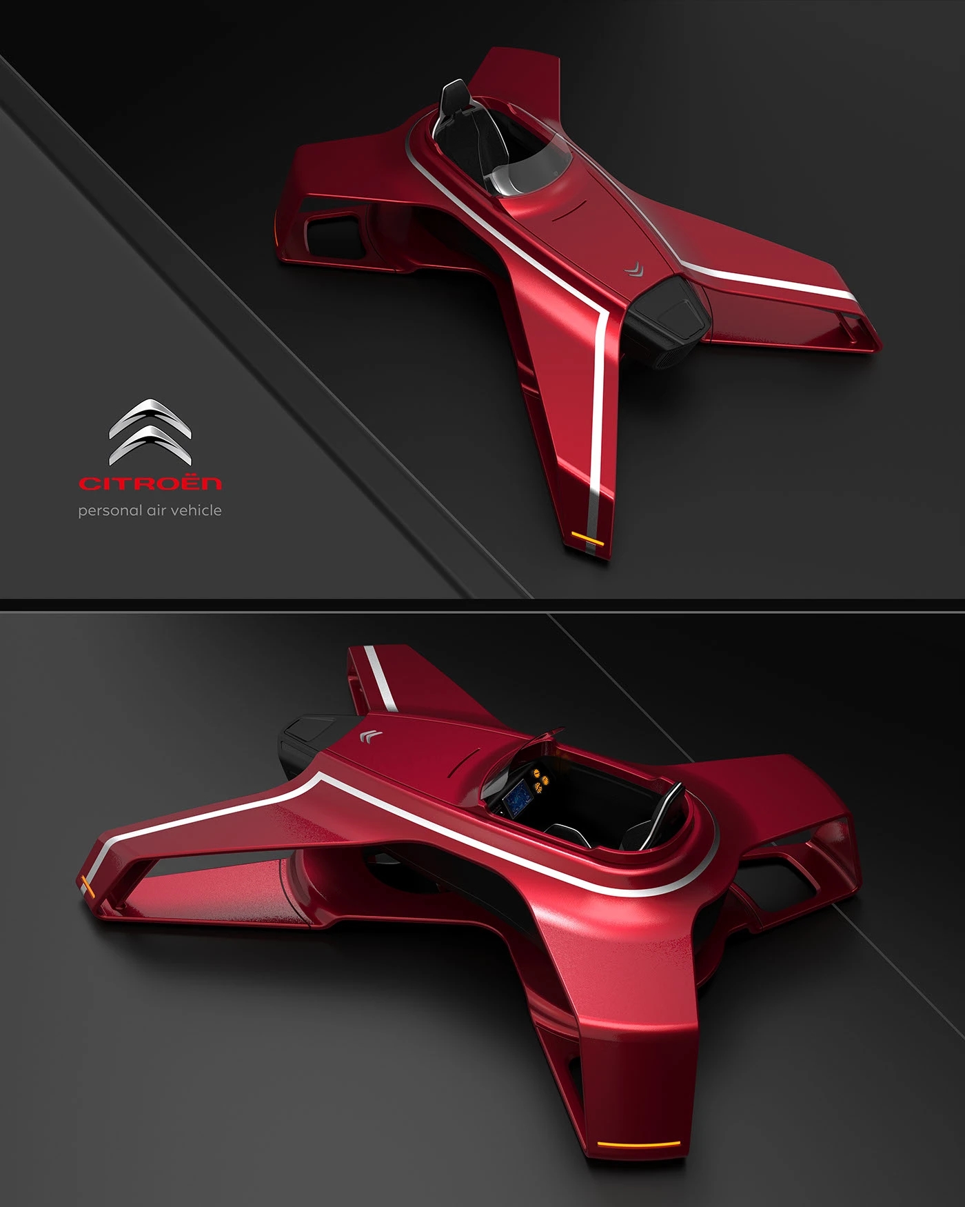 vehicle，automobile，industrial design，Citroёn PAV，