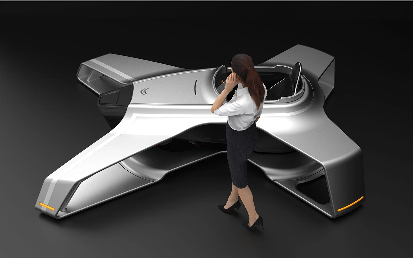 vehicle，automobile，industrial design，Citroёn PAV，