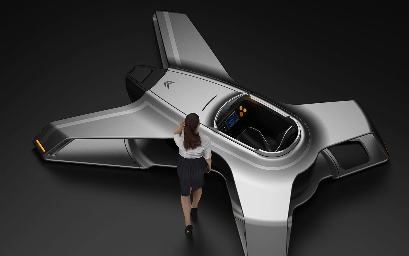 vehicle，automobile，industrial design，Citroёn PAV，