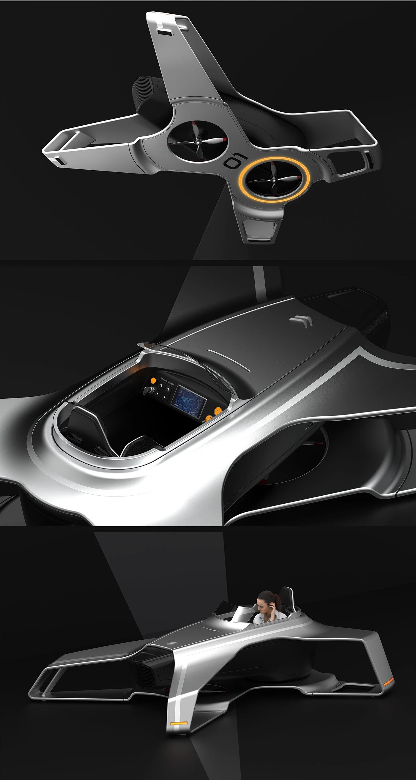 vehicle，automobile，industrial design，Citroёn PAV，