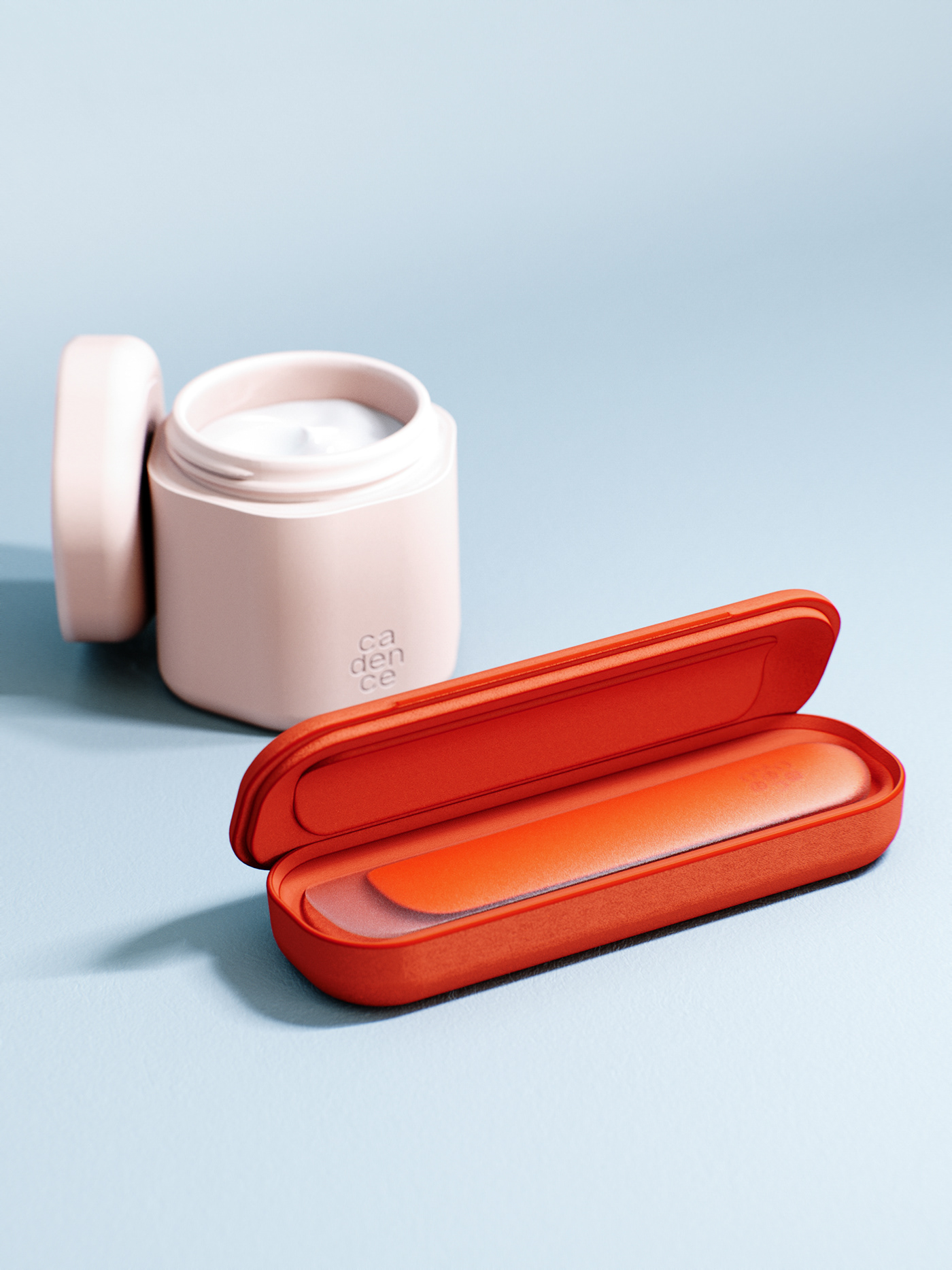 Cadence，container，Cosmetics Bottling，product design，