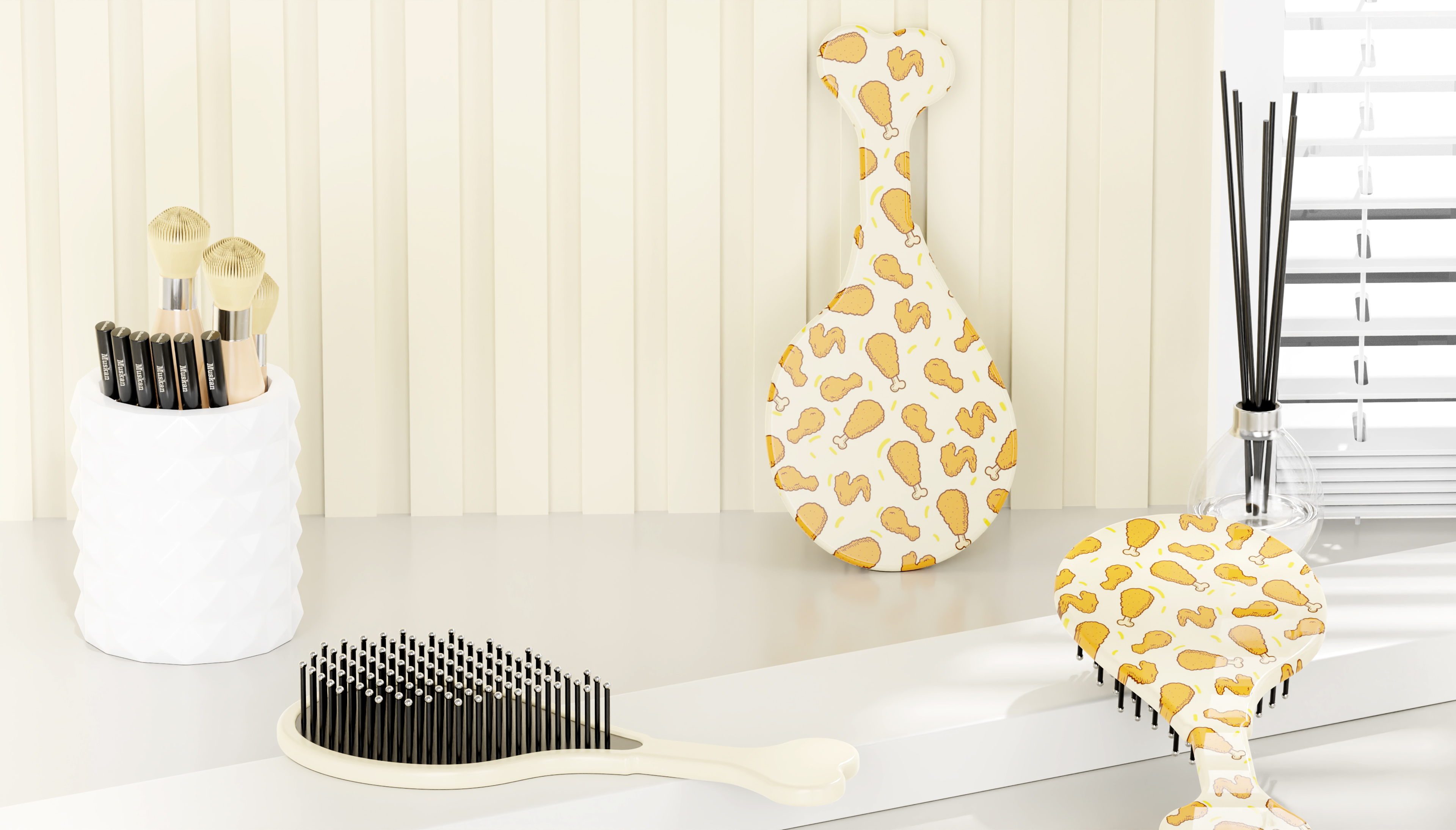 Comb/Air bag comb/Chicken leg，