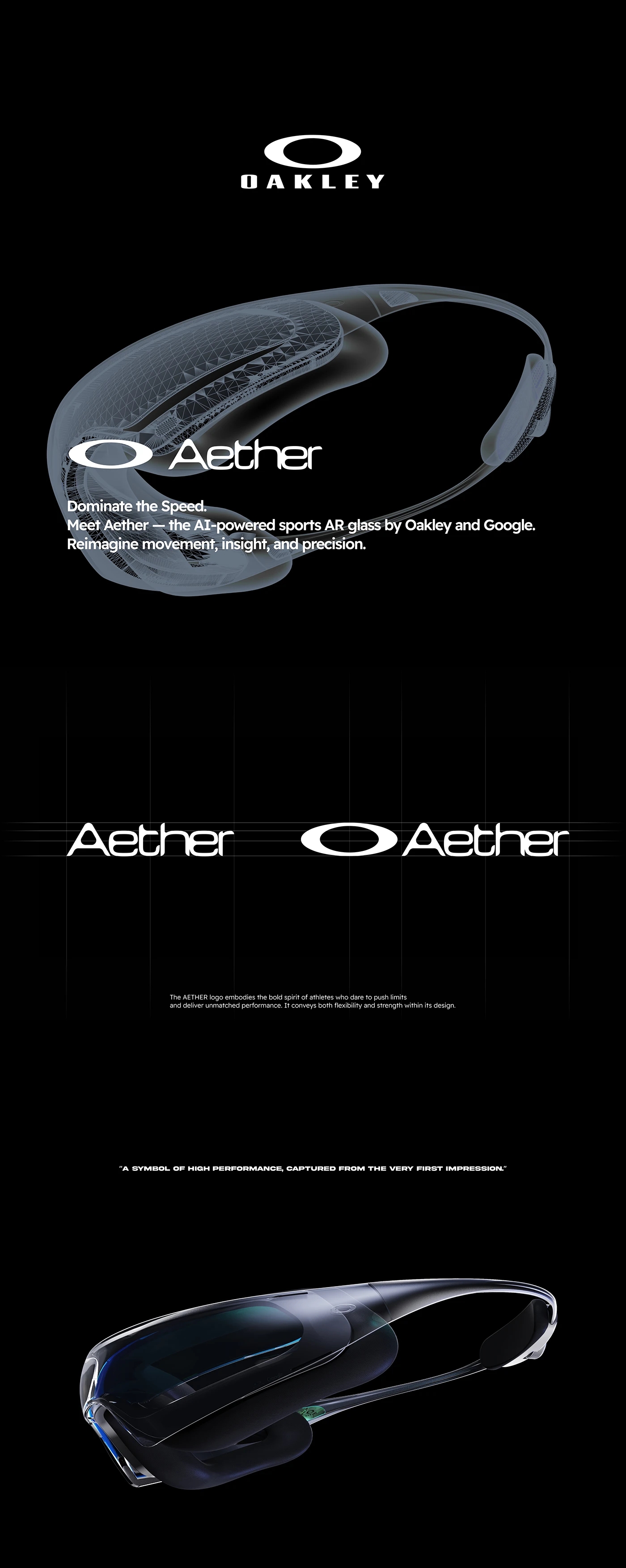 OAKLEY Aether，Ar glasses，Digital，Electronic equipment，