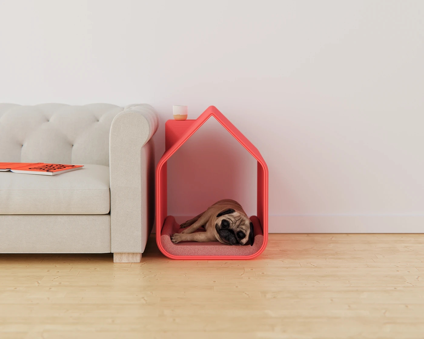 Dog Hut Side Table，furniture，Pet Supplies & Pet，originality，