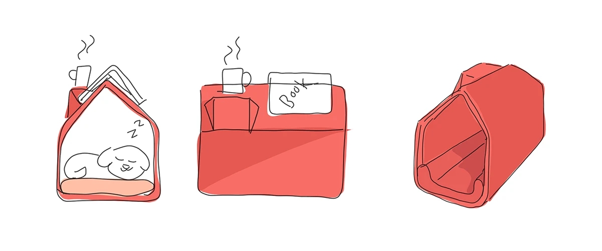 Dog Hut Side Table，furniture，Pet Supplies & Pet，originality，