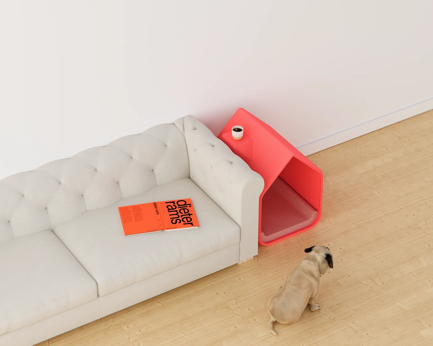 Dog Hut Side Table，furniture，Pet Supplies & Pet，originality，