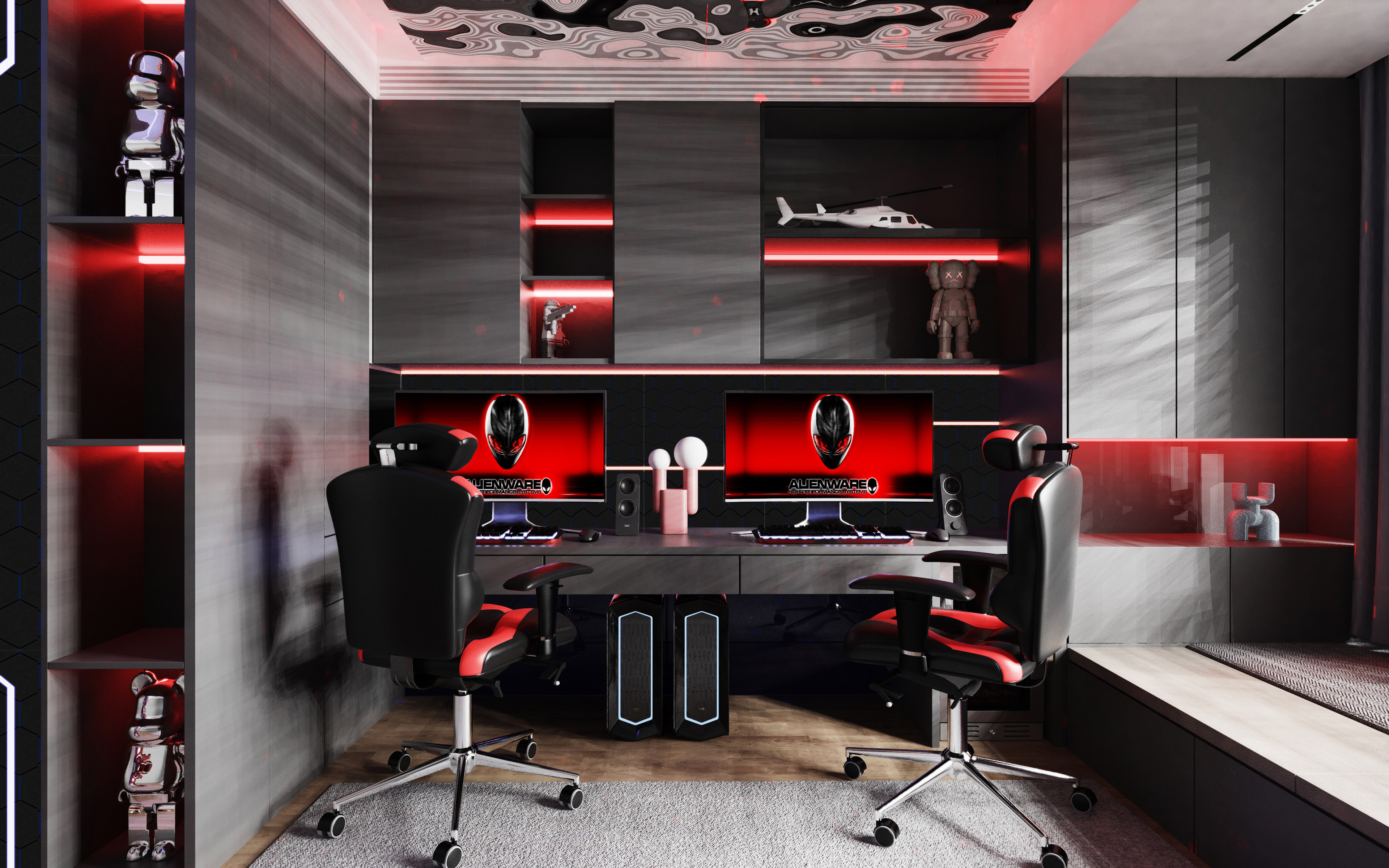 Keyshot rendering，Keyshot scene rendering，Render，industrial design，product design，