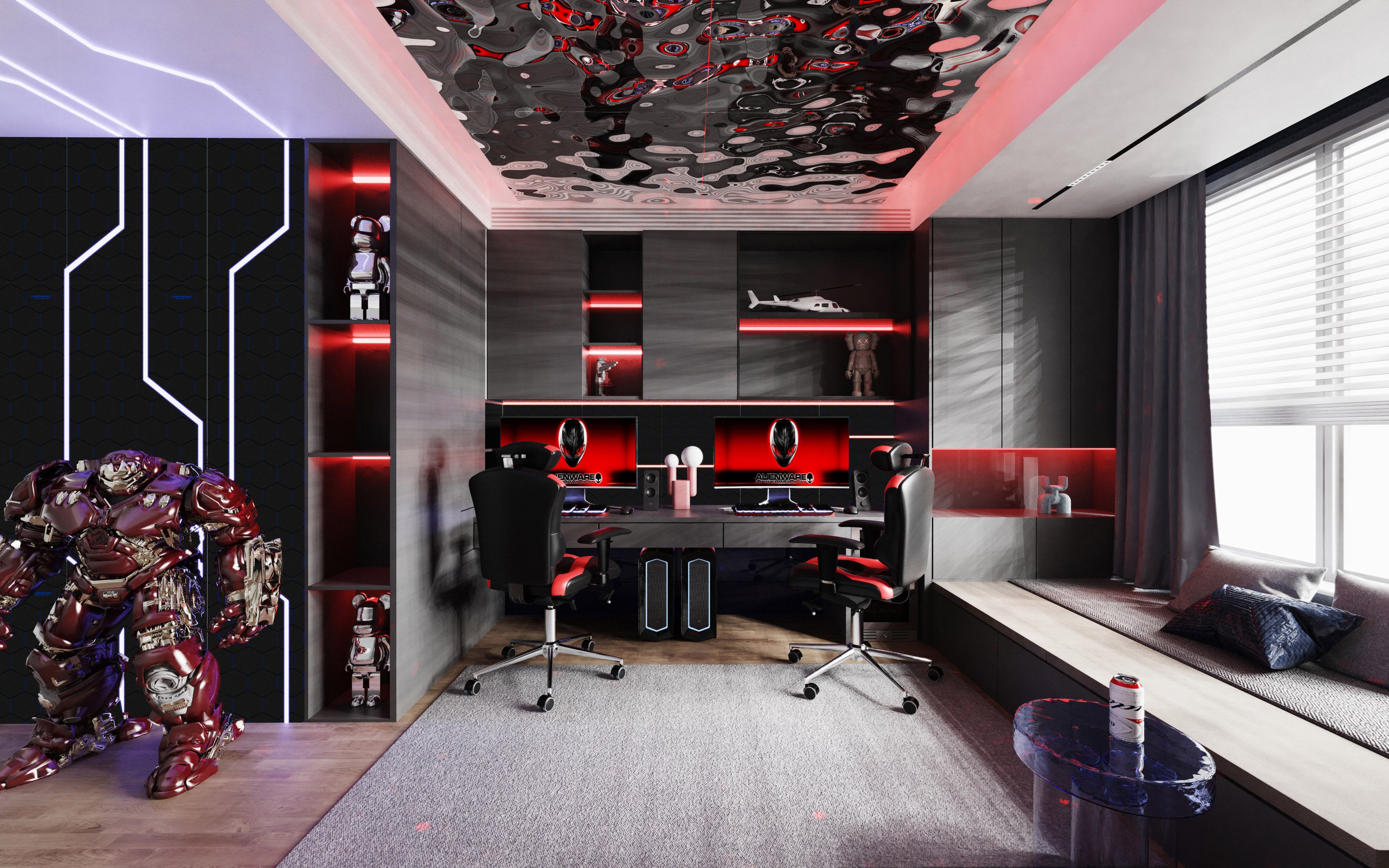 Keyshot rendering，Keyshot scene rendering，Render，industrial design，product design，