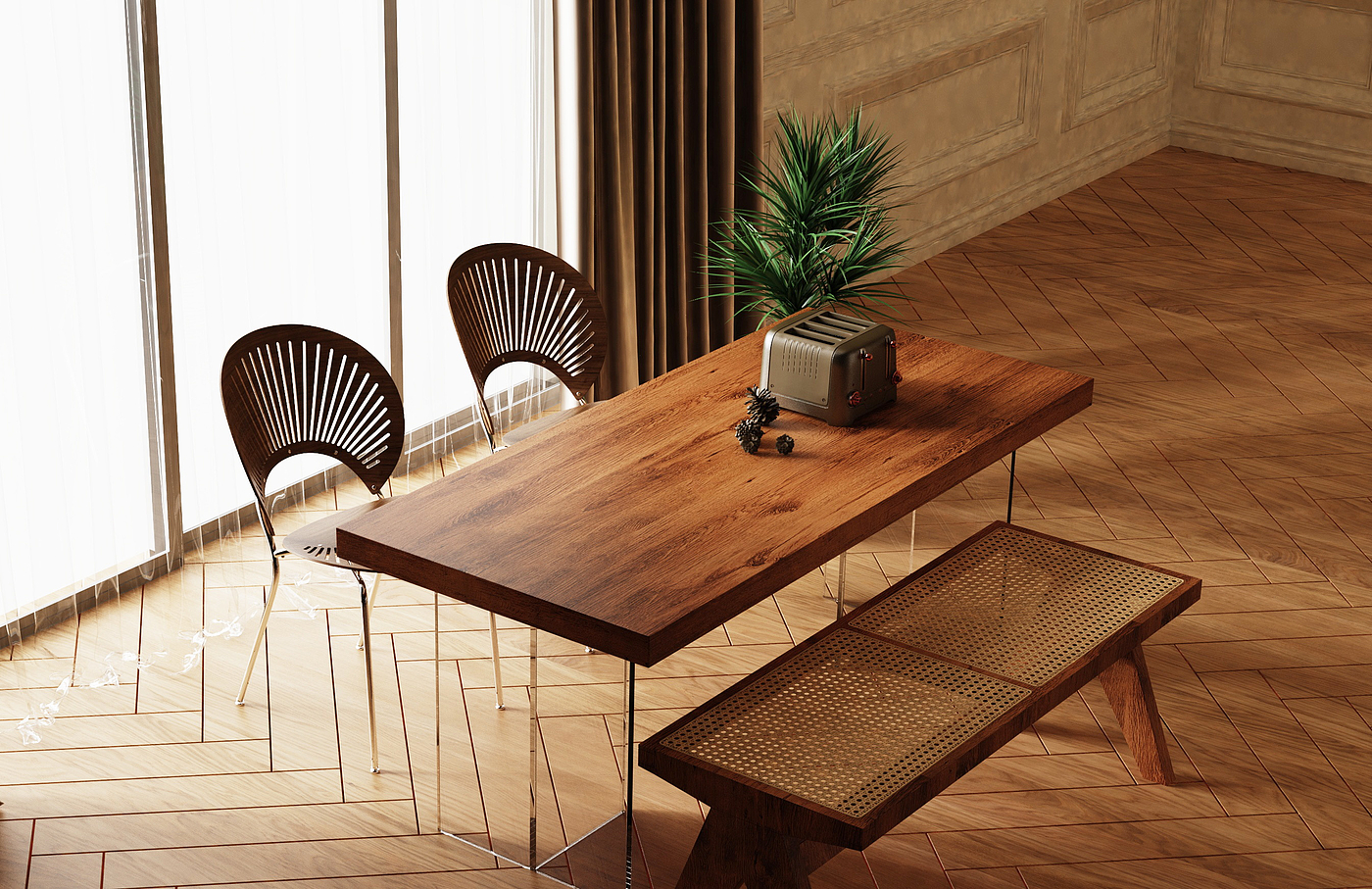 Keyshot rendering，Keyshot scene rendering，Render，industrial design，product design，