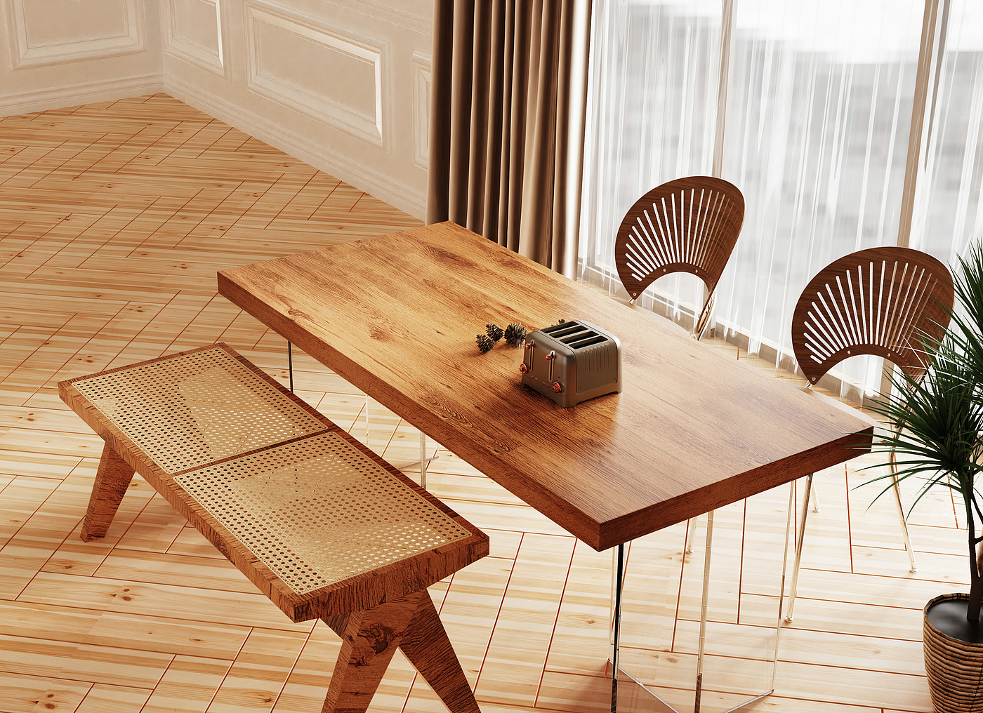 Keyshot rendering，Keyshot scene rendering，Render，industrial design，product design，