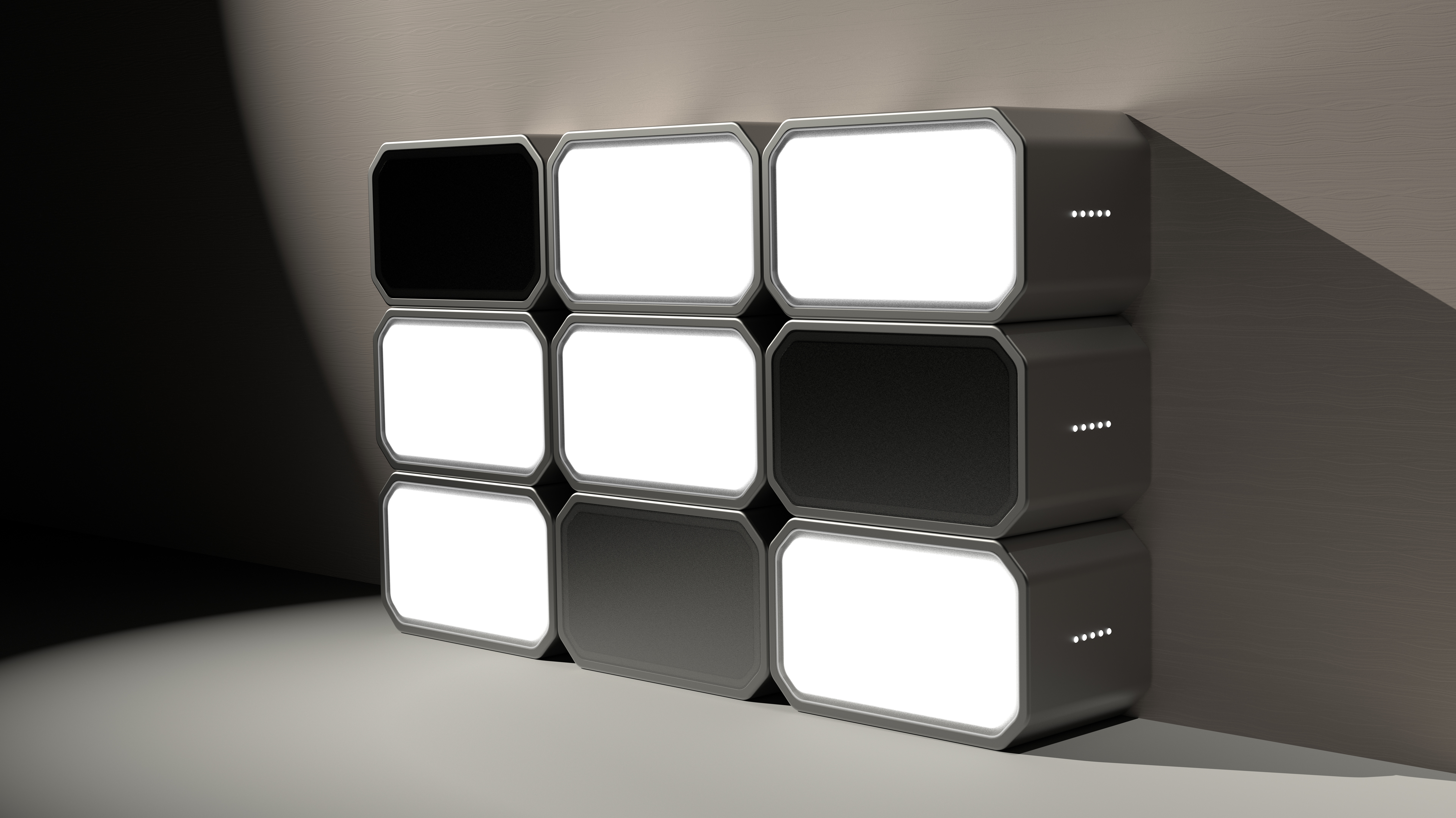 lighting，Modular design，Lamp design，