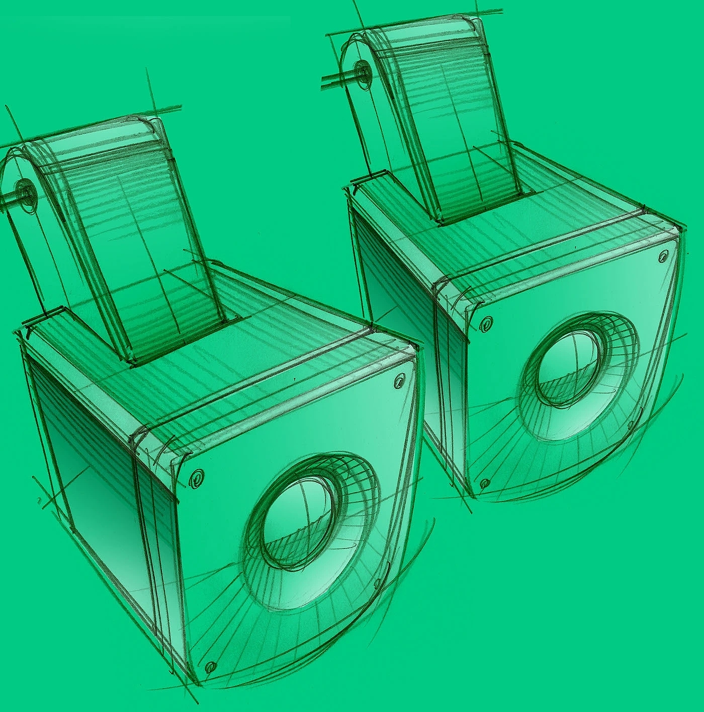 Hand drawn，sketch，industrial design，product design，