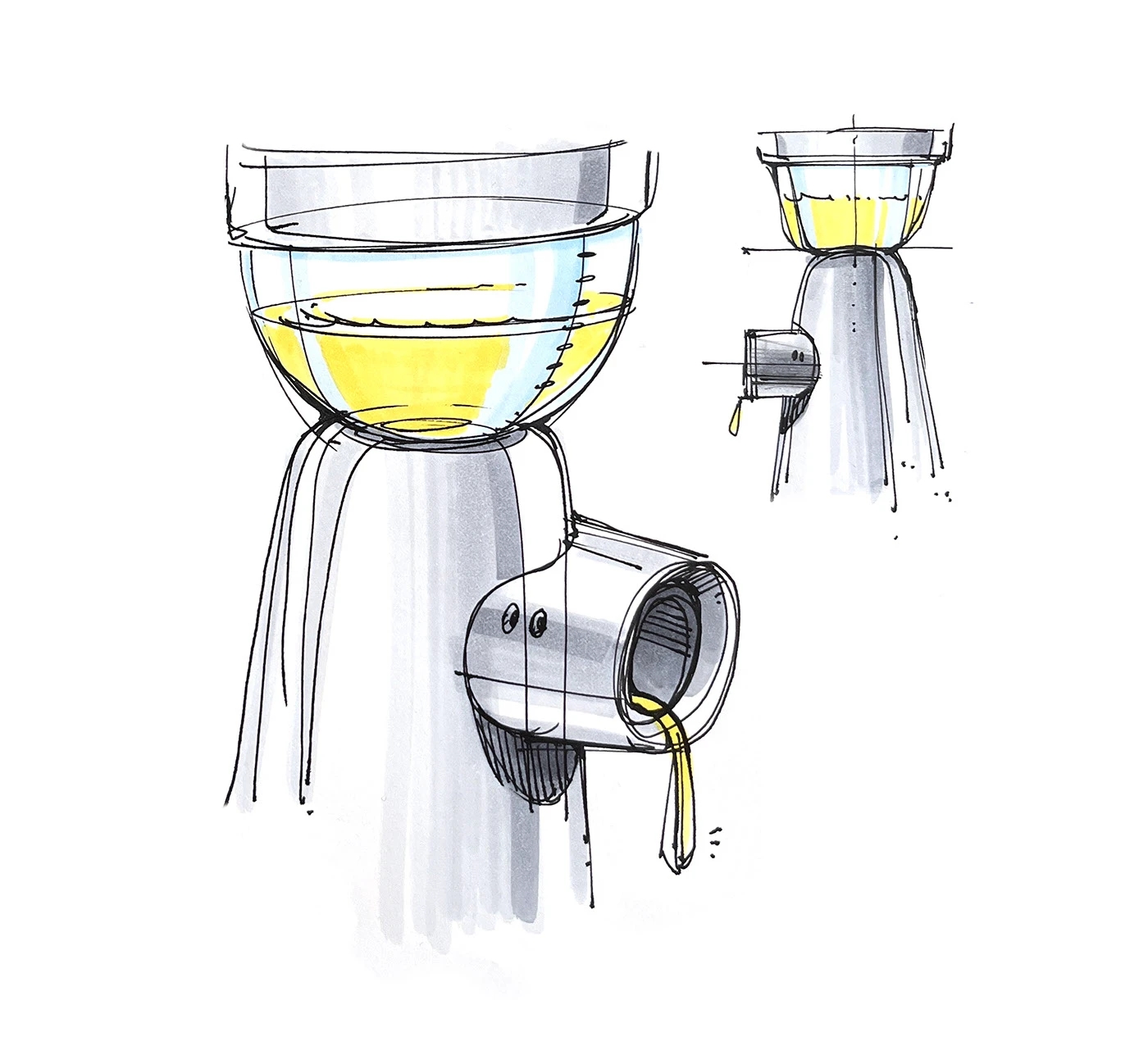 Hand drawn，sketch，industrial design，product design，