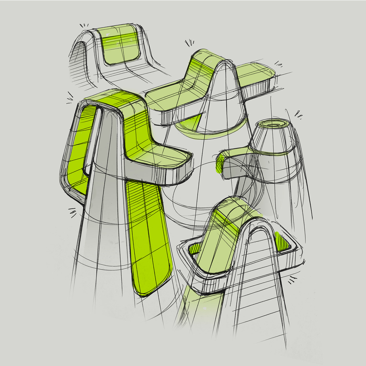 Hand drawn，sketch，industrial design，product design，