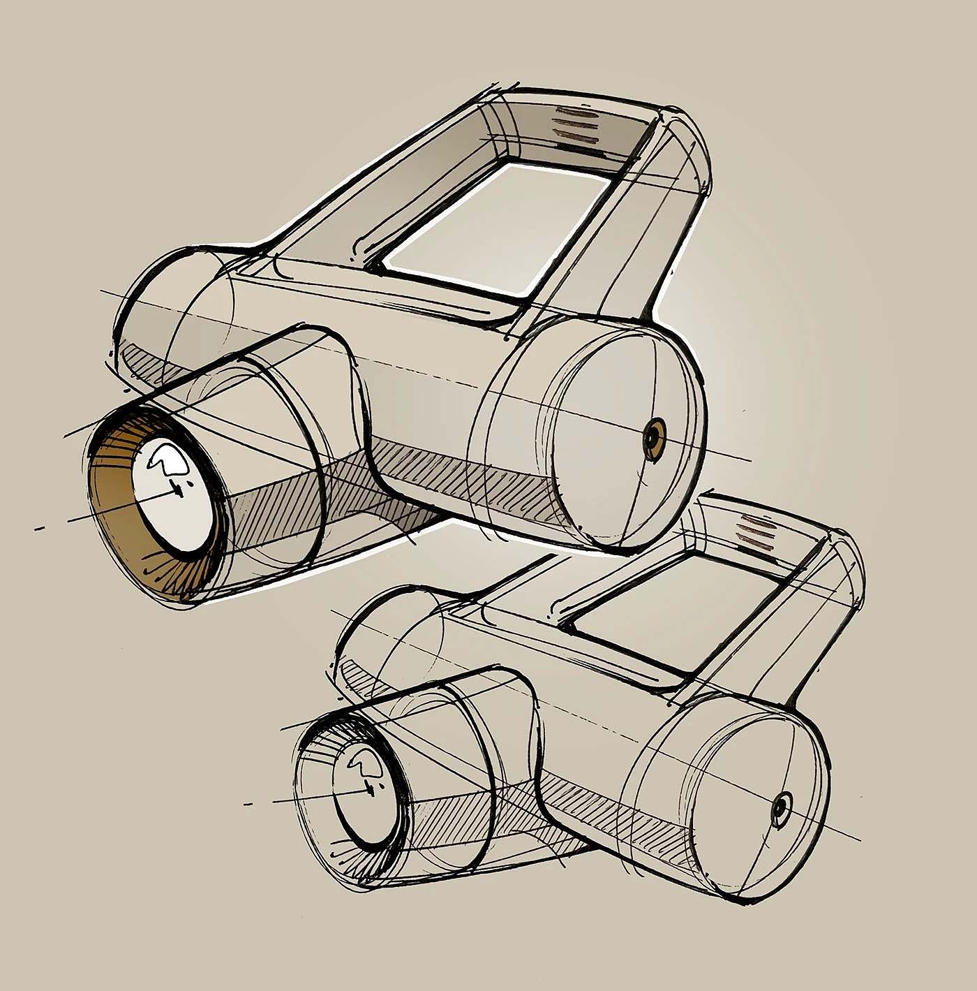 Hand drawn，sketch，industrial design，product design，